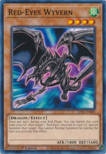 Red-Eyes Wyvern - LDS1-EN005 Common 1st Edition