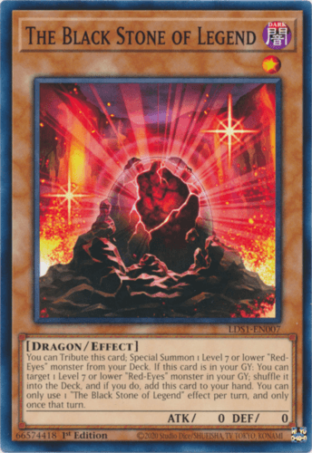 The Black Stone of Legend - LDS1-EN007 Common 1st Edition