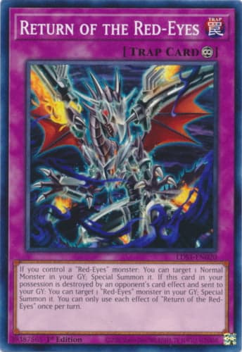 Return of the Red-Eyes - LDS1-EN020 Common 1st Edition