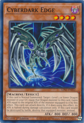 Cyberdark Edge - LDS1-EN032 Common 1st Edition