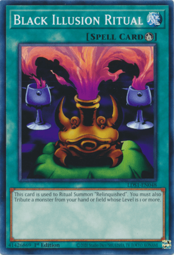 Black Illusion Ritual - LDS1-EN048 Common 1st Edition