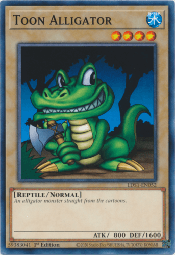 Toon Alligator - LDS1-EN052 Common 1st Edition