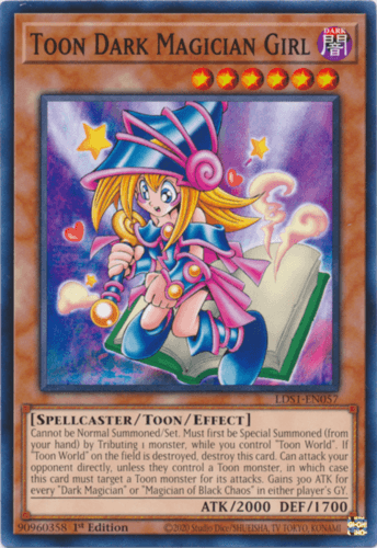 Toon Dark Magician Girl - LDS1-EN057 Common 1st Edition