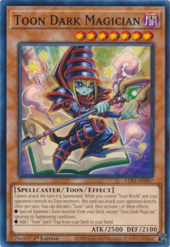 Toon Dark Magician - LDS1-EN067 Common 1st Edition