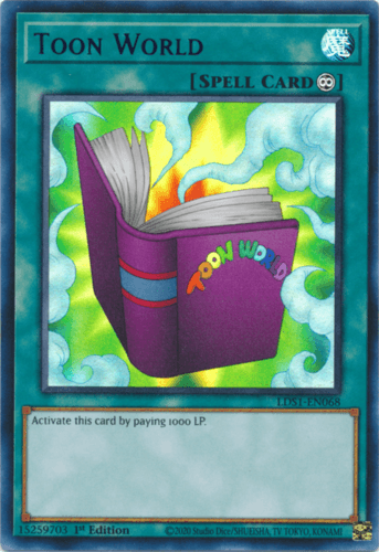 Toon World - LDS1-EN068 Ultra Rare 1st Edition