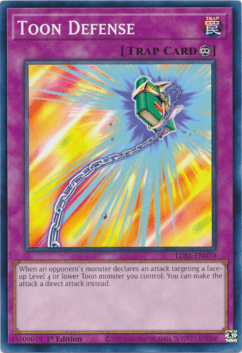 Toon Defense - LDS1-EN070 Common 1st Edition