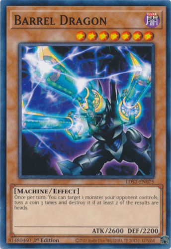 Barrel Dragon - LDS1-EN075 Common 1st Edition