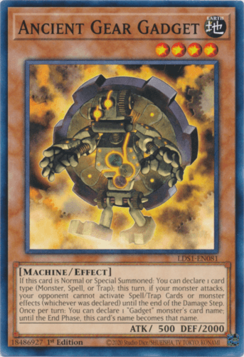 Ancient Gear Gadget - LDS1-EN081 Common 1st Edition