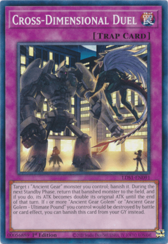 Cross-Dimensional Duel - LDS1-EN091 Common 1st Edition