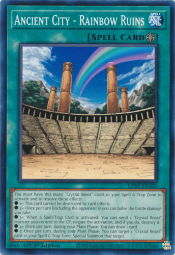 Ancient City - Rainbow Ruins - LDS1-EN103 Common 1st Edition