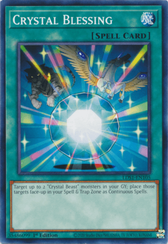 Crystal Blessing - LDS1-EN105 Common 1st Edition
