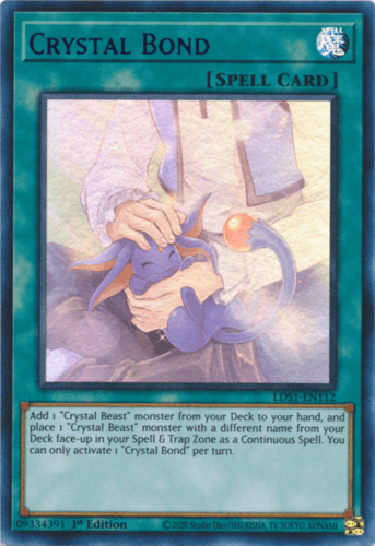 Crystal Bond - LDS1-EN112 Ultra Rare 1st Edition