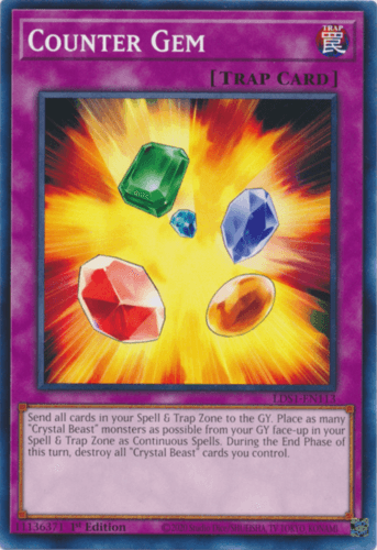 Counter Gem - LDS1-EN113 Common 1st Edition