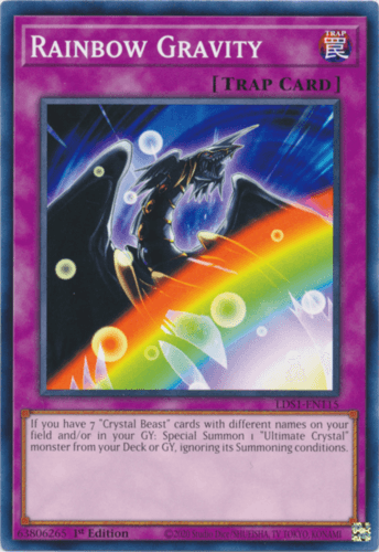 Rainbow Gravity - LDS1-EN115 Common 1st Edition