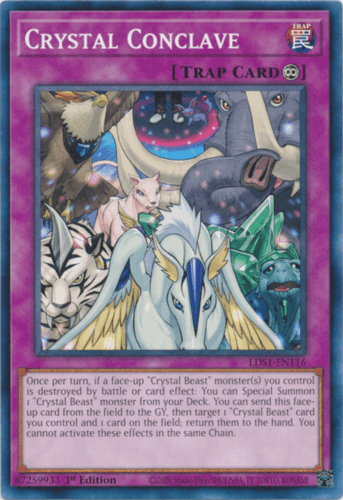 Crystal Conclave - LDS1-EN116 Common 1st Edition