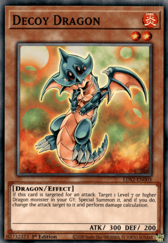 Decoy Dragon - LDS2-EN003 Common 1st Edition