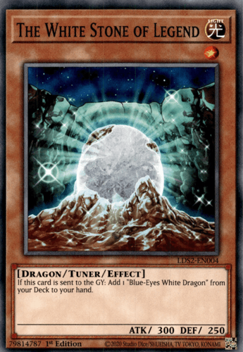 The White Stone of Legend - LDS2-EN004 Common 1st Edition