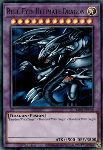 Blue-Eyes Ultimate Dragon - LDS2-EN018 Ultra Rare 1st Edition