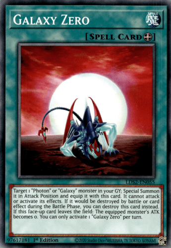 Galaxy Zero - LDS2-EN055 Common 1st Edition