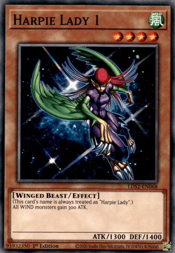 Harpie Lady 1 - LDS2-EN068 Common 1st Edition