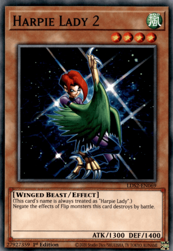 Harpie Lady 2 - LDS2-EN069 Common 1st Edition