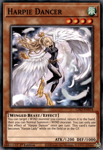 Harpie Dancer - LDS2-EN074 Common 1st Edition