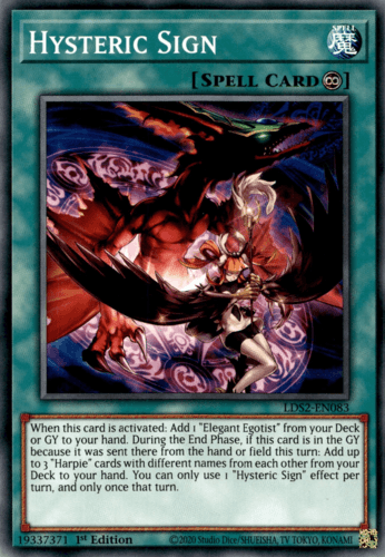 Hysteric Sign - LDS2-EN083 Common 1st Edition