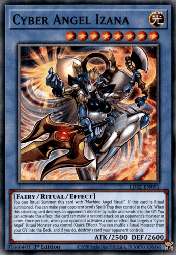 Cyber Angel Izana - LDS2-EN091 Common 1st Edition