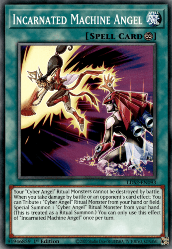 Incarnated Machine Angel - LDS2-EN093 Common 1st Edition