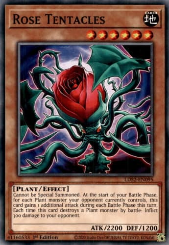 Rose Tentacles - LDS2-EN095 Common 1st Edition
