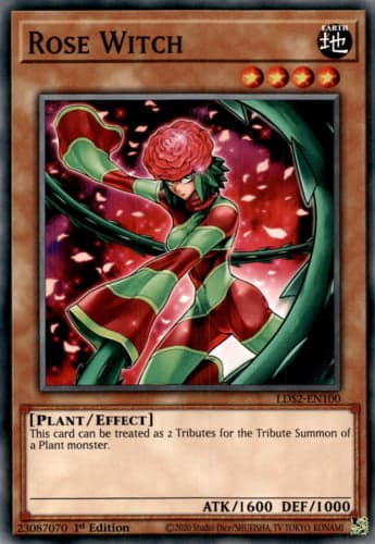 Rose Witch - LDS2-EN100 Common 1st Edition