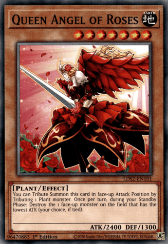 Queen Angel of Roses - LDS2-EN101 Common 1st Edition