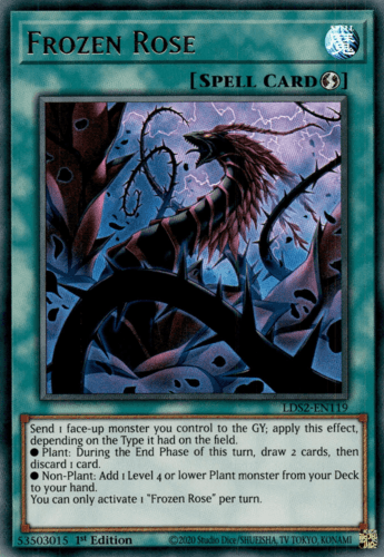 Frozen Rose - LDS2-EN119 Ultra Rare 1st Edition