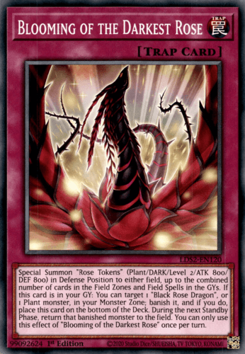 Blooming of the Darkest Rose - LDS2-EN120 Common 1st Edition