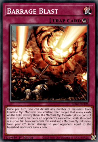 Barrage Blast - LDS2-EN126 Common 1st Edition