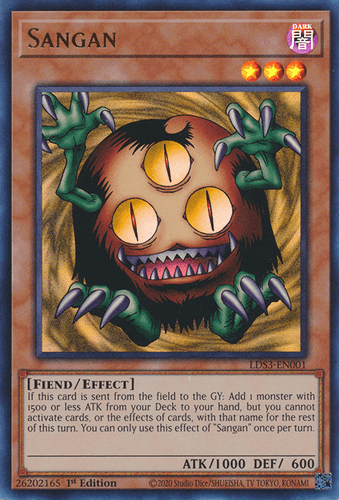 Sangan - LDS3-EN001 Ultra Rare 1st Edition