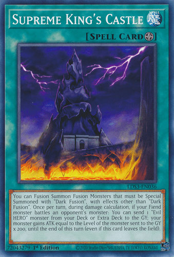 Supreme King's Castle - LDS3-EN036 Common 1st Edition