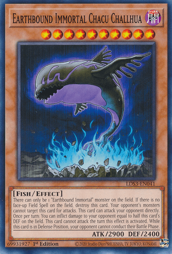 Earthbound Immortal Chacu Challhua - LDS3-EN041 Common 1st Edition