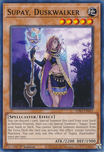 Supay, Duskwalker - LDS3-EN051 Common 1st Edition