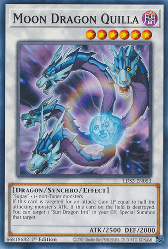 Moon Dragon Quilla - LDS3-EN053 Common 1st Edition