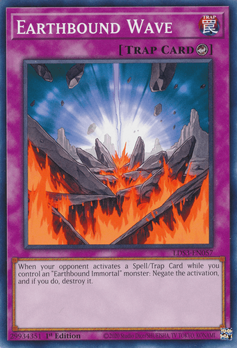 Earthbound Wave - LDS3-EN057 Common 1st Edition