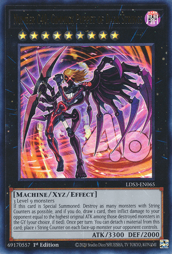 Number C40: Gimmick Puppet of Dark Strings - LDS3-EN065 Ultra Rare 1st Edition
