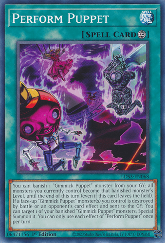 Perform Puppet - LDS3-EN068 Common 1st Edition