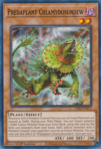 Predaplant Chlamydosundew - LDS3-EN071 Common 1st Edition