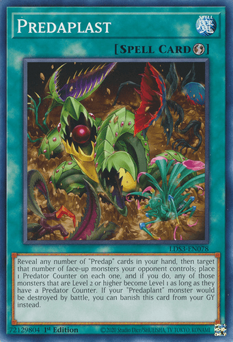 Predaplast - LDS3-EN078 Common 1st Edition