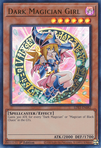 Dark Magician Girl - LDS3-EN082 Ultra Rare 1st Edition