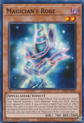 Magician's Robe - LDS3-EN085 Common 1st Edition