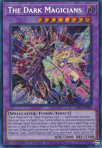 The Dark Magicians - LDS3-EN090 Secret Rare 1st Edition