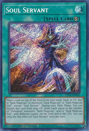Soul Servant - LDS3-EN095 Secret Rare Limited Edition
