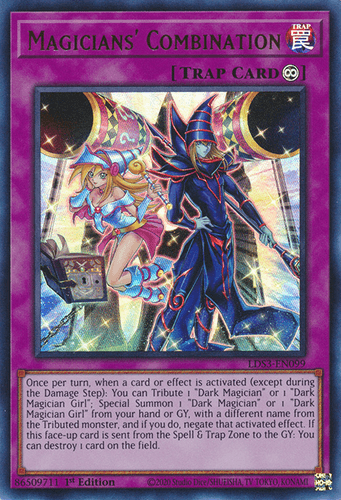 Magicians' Combination - LDS3-EN099 Ultra Rare 1st Edition